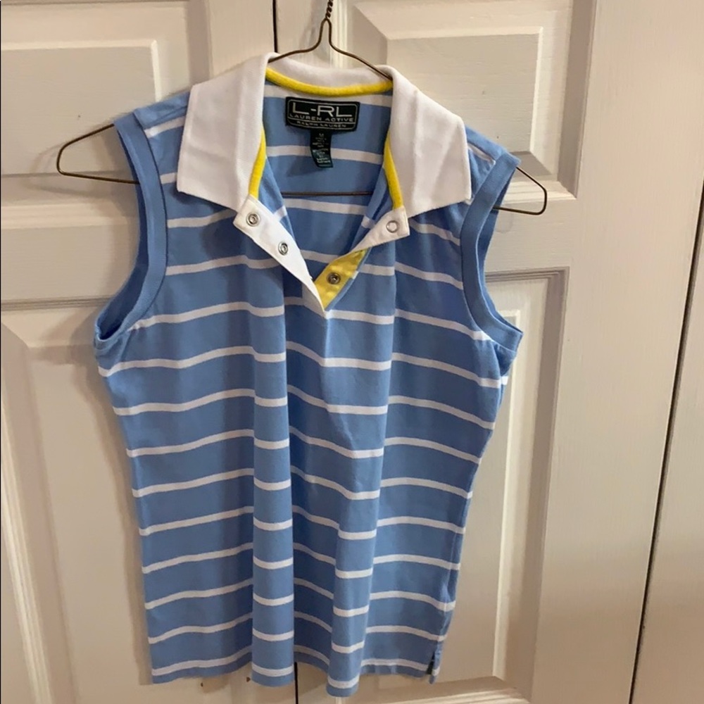 Ralph Lauren sleeveless polo top
